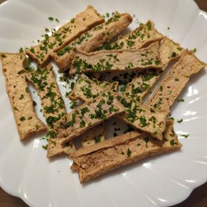 たりおの作ってみた!投稿(低脂肪・低糖質!のりしお厚揚げチップス)