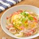 レンジで作る！かに玉あんかけうどん