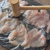米粉で作るささみの味噌カツ【お弁当にも】の下準備