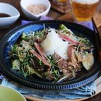 牛肉とナスのポン酢バターソテー
