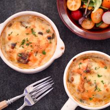白味噌と酒粕のこっくりグラタン