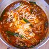 焼肉屋さんの🥩うま味爆発☆ユッケジャンクッパ😋🥣の工程3