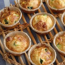 夏野菜の【お食事カップケーキ】