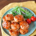 もちっ♪【焼肉のタレで♪甘辛しっとりネギつくね】