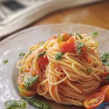 プロ直伝！冷たいトマトソースのスパゲッティ