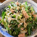 【ほうれん草ともやしの旨ナムル】簡単＆節約！お弁当の彩にも☆