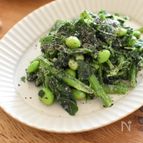 和えるだけ！ほうれんそうと枝豆のごまマヨ和え