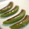 背徳感がたまらない‼︎『スナップえんどうチーズ』の工程2