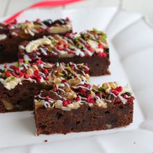 ホットケーキミックスで簡単！濃厚チョコのしっとりブラウニー
