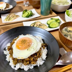 355923の作ってみた!投稿(簡単コク深！なすとひき肉のキーマカレー)