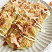 【ふわふわ】山芋入りミニお好み焼き