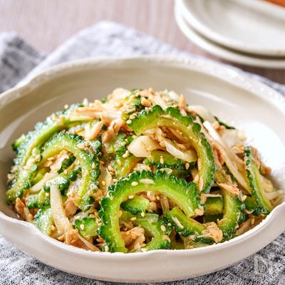 夏に食べたい！ゴーヤとツナのサラダ