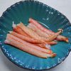 ほぼ蟹だらけの玉子焼きの下準備