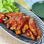 普段使いもパーティーにも！【手羽中の照りうまスペアリブ風】