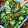 【夏野菜のねばねばぶっかけ】味付けめかぶで💕の工程4