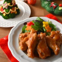 フライパンで作る手羽元のローストチキン風