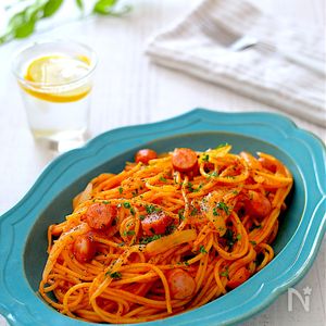 レンジで簡単！ワンボウルナポリタン | レシピサイトNadia