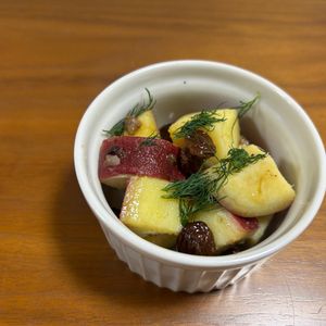 こむぎの作ってみた!投稿(つくりおきに【さつまいものレモンサラダ】次の日が美味しい♪)
