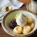アイスで作る濃厚！バニラ白玉