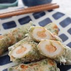 明太子入り、ちくわの磯辺揚げ
