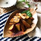 『言いにくいけど美味しい♡』さつまあげとさつまいもの照り煮