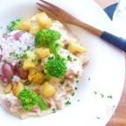 北海道の恵みいっぱいのクリームライス♪
