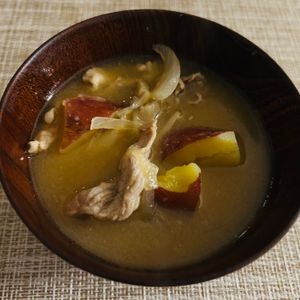 puricoの作ってみた!投稿(【きのことさつまいもの豚汁】秋の味覚を楽しむ！)
