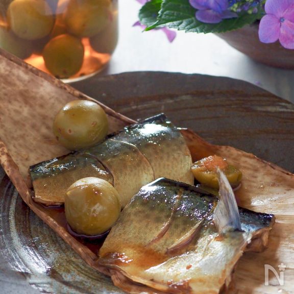 さっぱり臭みなし＊梅のピクルス使って＊鯖の梅煮＊