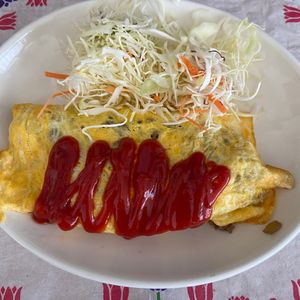 万福の作ってみた!投稿(素朴がいい♪具沢山オムレツ)