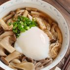 体温まる♪きのこあんかけ蕎麦