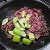 糸こんにゃくと牛肉のすき炒めの工程3