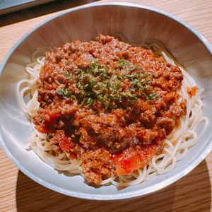 もっの作ってみた!投稿(濃厚ミートソース*簡単なのに本格的で美味しい)