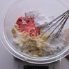 【バター不使用♪】米粉のいちごスノーボールの工程1