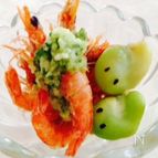 そら豆と小海老の緑酢和え