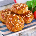 ふわもちシャッキリ♪『れんこんつくねの甘辛照り焼き』