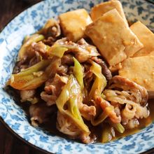 【レンジで絶品！わが家の肉豆腐】アレで味しみ柔らかお肉♪