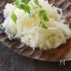 シャキシャキ！大根のわさびラペ