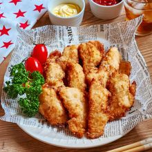 むね肉でもやわらか~ガーリックフライドチキン♪
