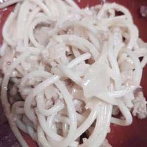 1380921の作ってみた!投稿(【10分幼児食】レンジで簡単ツナトマトパスタ！)