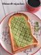 メロンパン風♪ほろ苦抹茶トースト