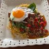 こむぎの作ってみた!投稿(【暑い日にぴったりのエスニック麺】ガパオあんかけ焼きそば)
