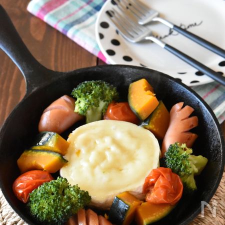 白だし蒸し野菜のチーズフォンデュ By 鈴木美鈴 レシピサイト Nadia ナディア プロの料理家のおいしいレシピ