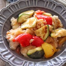 ［鶏むね肉と夏野菜の南蛮漬け］調味料3つ！忙しくても作れる