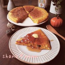 かぼちゃ濃厚♪ふっかりもっちりかぼちゃパンケーキ♪
