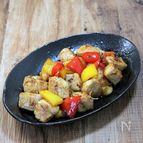 鶏むね肉のガリバタチキン