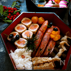 柚子と昆布だしの柔らか紅白肉巻き
