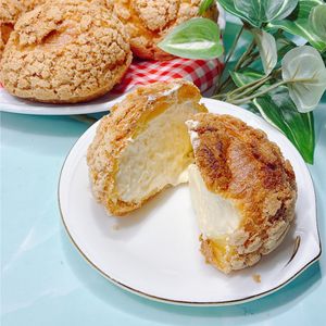 みうの作ってみた!投稿(絶対膨らむ♡バニラカスタードクッキーシュー)
