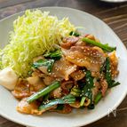 『漬けて焼くだけ♪』絶品‼︎豚バラ肉とニラのスタミナいため