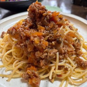 あなぼんごはんの作ってみた!投稿(濃厚ミートソース*簡単なのに本格的で美味しい)