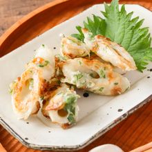 揚げない!青じそのちくわ天風